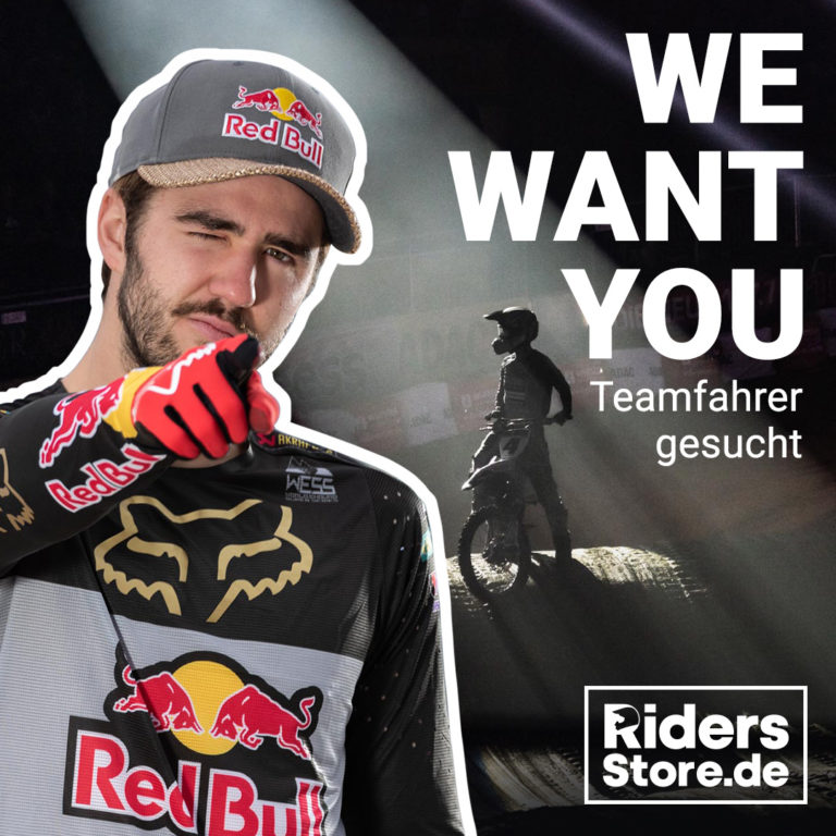 DER RIDERS STORE SUCHT TEAMFAHRER