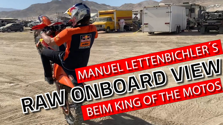 Manuel Lettenbichler RAW beim King of the Motos