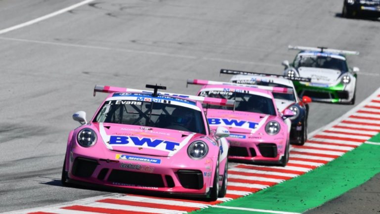 Porsche-Junior Jaxon Evans startet mit perfektem Start-Ziel-Sieg in die Saison