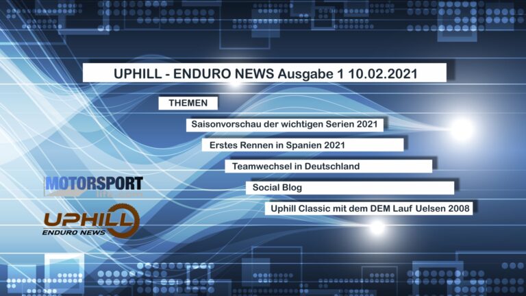 UPHILL – Enduro News Ausgabe 1 10.02.2021