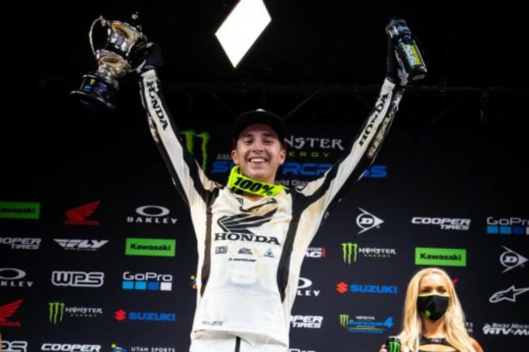 Hunter Lawrence holt sich den ersten AMA 250SX-Sieg beim Arlington 2 Supercross – Roczen auf dem Podium