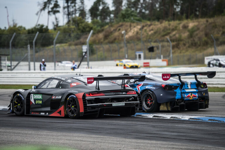 DTM steht am Norisring ein Herzschlagfinale bevor: Lawson führt das Titel-Quartett wieder an – Auer gewinnt in Hockenheim das zweite Sonntagsrennen in Folge