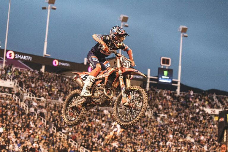 GASGAS FACTORY RACING BEENDET DIE AMA SUPERCROSS SAISON MIT ZWEI PODIUMSPLÄTZEN IN UTAH