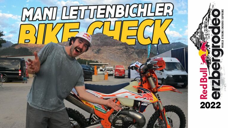 Erzbergrodeo: Manuel Lettenbichler mit ausführlichem Bike Check