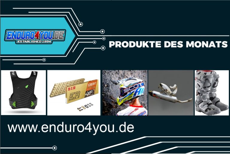 ENDURO4YOU.DE PRODUKTE DES MONATS MÄRZ