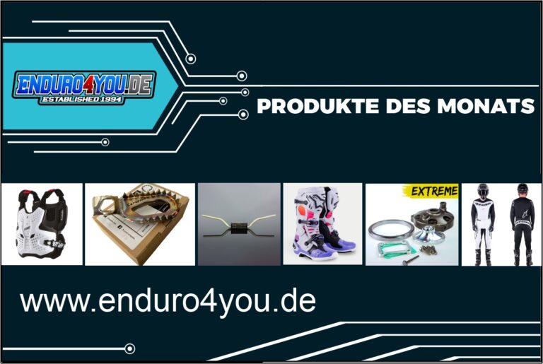 ENDURO4YOU PRODUKTE MONAT OKTOBER 2023