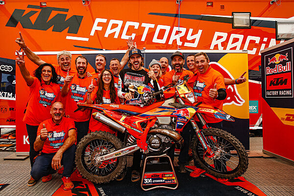 MANUEL LETTENBICHLER GEWINNT DIE FIM HARD ENDURO WELTMEISTERSCHAFT 2023.